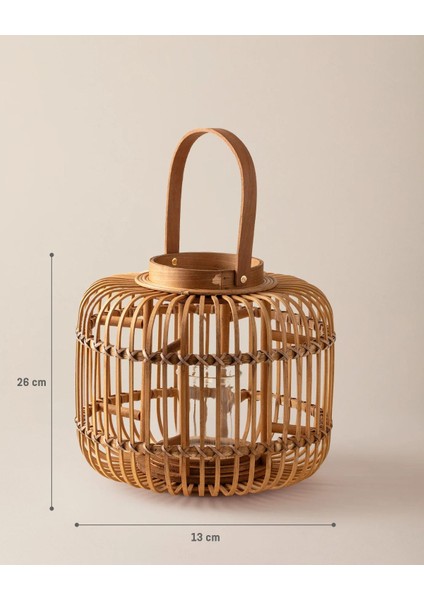 Darla Büyük Fener ile Doğal ve Şık Aydınlatma Keyfi