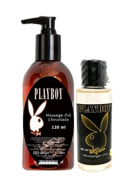 Aromaterapi Çikolata Massage Oil 120 ml + Vanilya Aromalı Massage Vücut Masaj Yağı 50 ml