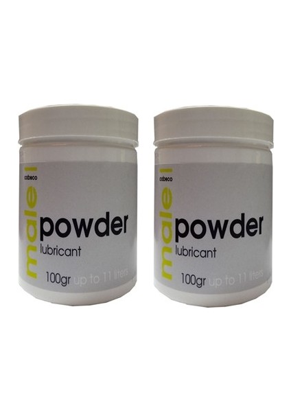 Male Powder 100GR Fisting Toz Lubricant 2 Adet