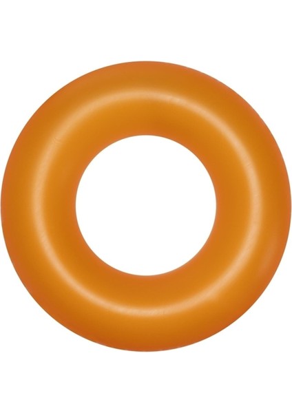 Neon Renkli 76 cm Şişme Simit Turuncu, Eğlenceli ve Renkli Hobi Malzemesi