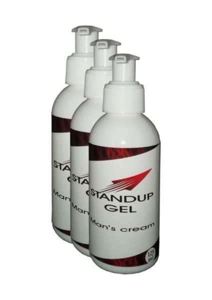 Standup Gel Erkeklere Özel Krem 125 ml 3 Adet