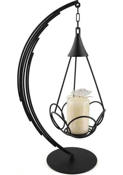 Şık Siyah Mumluk, Evinize Zarif Dokunuş Katın fiyatları