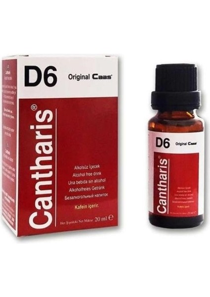Caas Asimox Cantharis D6 Kadın Damla