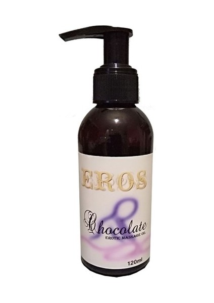 Msgo - Chocolate 120 ml Eros Massage Oil | Aromatik Çikolatalı Masaj Yağı Büyük - Bay Bayan Kullanım