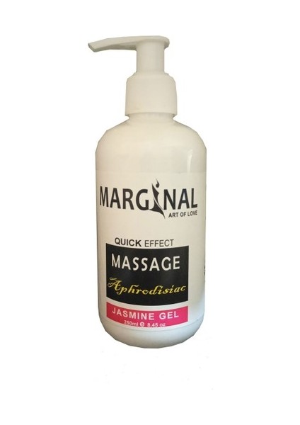 Jasmin Aphrodisia Massage Gel 250 ml Lubricant Gel / Marginal Aromatik Yaseminli Büyük Boy Bay Bayan Masaj Yağı