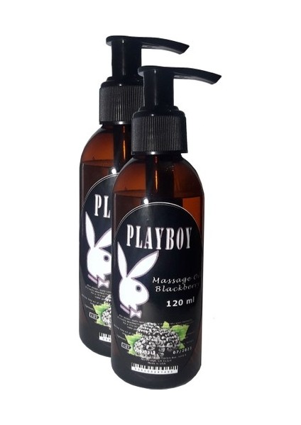 Blackberry Flavored Massage Oil Böğürtlen Aromalı Vücut Masaj Yağı 120 ml 2 Adet