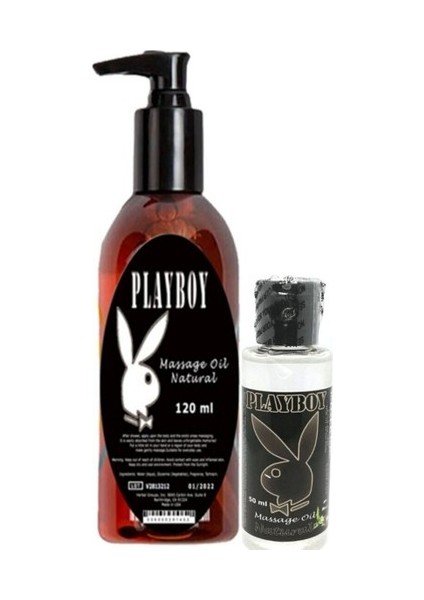 Aromaterapi Natural Massage Oil 120 ml + Natural Aromalı Massage Vücut Masaj Yağı 50 ml