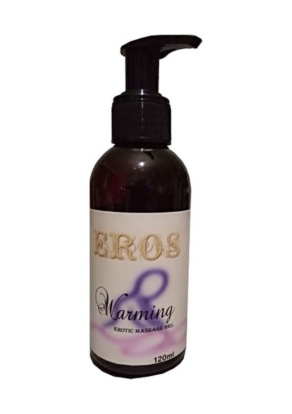 Msgo - Eros Warming Massage Oil | Isıtıcılı Masaj Yağı 120 ml Büyük - Bay Bayan Kullanım