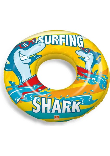 Renkli 50 cm Shark Can Simidi, Eğlence ve Güvenle Su Macerası