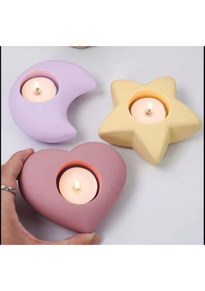 Renkli Tealight Mumluk Seti, Şık ve Sıcak Yılbaşı Dekorasyonu Için fiyatları