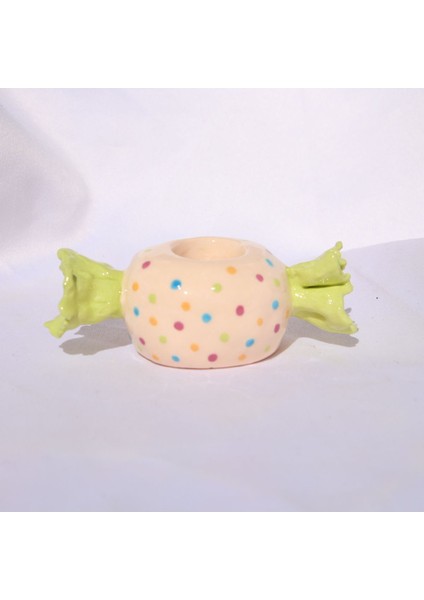 Renkli El Yapımı Seramik Mumluk 6cm x 10CM, Şık ve Zarif Tasarım fiyatları