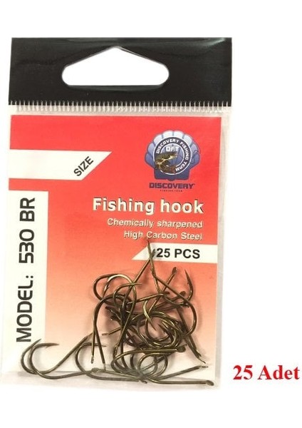 Discovery 530 Bronz Olta Iğnesi No:01 25ADET