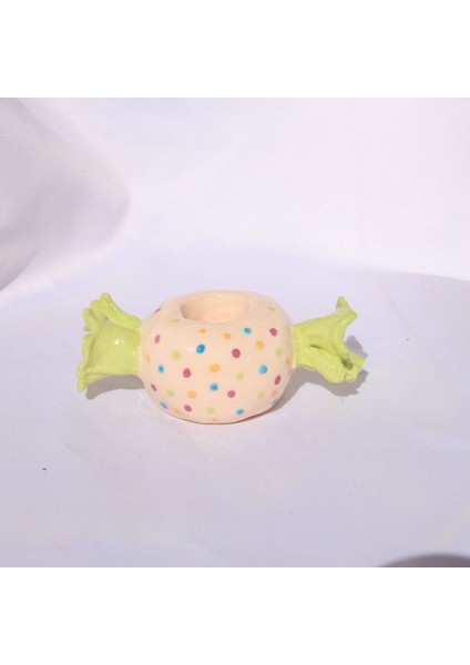 Renkli El Yapımı Seramik Mumluk 6cm x 10CM, Şık ve Zarif Tasarım indirimleri