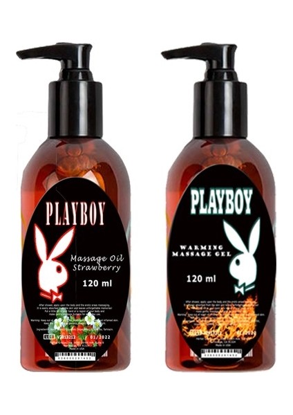 Massage Oil Strawberry Fragrances And Warming 120 ml Çilek Kokulu ve Isıtıcılı Vücut Masaj Yağı