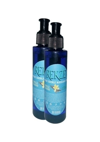 Aromaterapi Erkeklere Kadınlara Özel Vanilya Aromalı Masaj Yağı Pure Edible Vanilla Flavor Massage Oil 125 ml 2