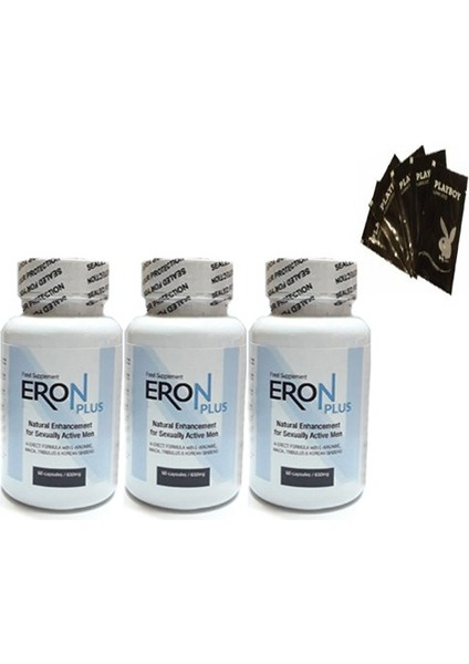 Lubricant 5X5ML Jel +3 Adet Eron Plus 60 lı Erkeklere Özel