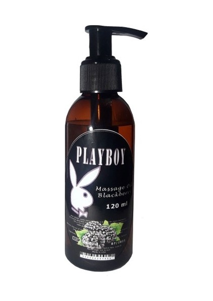 Black Berry Aromaterapi 120 ml Böğürtlenli Masaj Yağı _ Playboy Blackberry Massage Oil 120 ml