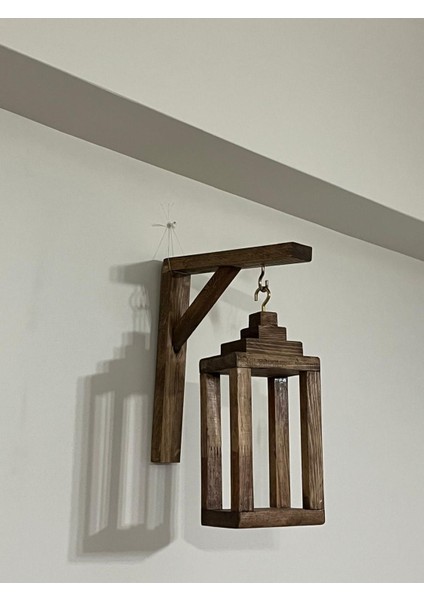 Ceviz Ahşap Duvar Mumluğu, Doğal ve Şık Dekorasyon Ürünleri fiyatları