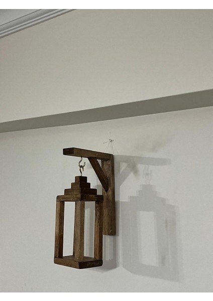 Ceviz Ahşap Duvar Mumluğu, Doğal ve Şık Dekorasyon Ürünleri modelleri