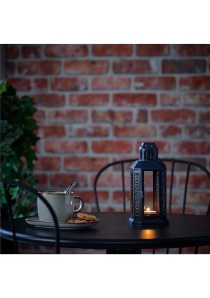 Mavi-Siyah 22 cm Fener, Şık ve Kullanışlı Aydınlatma Ürünü fiyatları