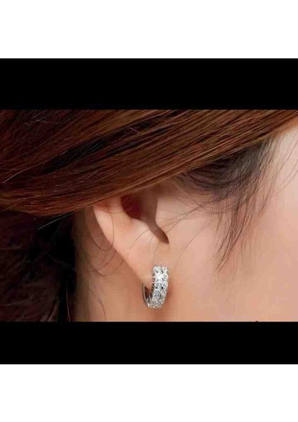 925 Ayar Gümüş Zirkon Taşlı Küpe fiyatları