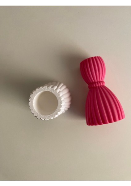 Pembe Gelincik Modeli 2'li Şamdan Mumluk Takımı fiyatları