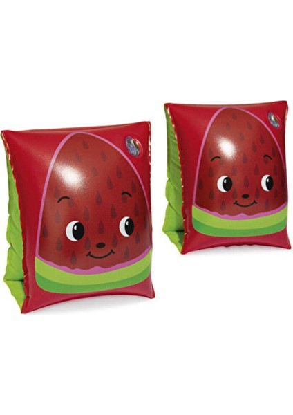 Karpuz Desenli Yüzme Kolluğu 23X15CM, Renkli ve Eğlenceli Su Güvenliği Seti