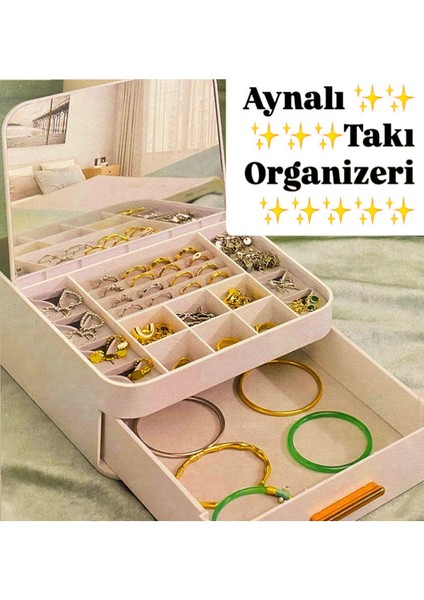 Ayna ve Takı Düzenleyici, Şık ve Pratik Saklama Çözümü