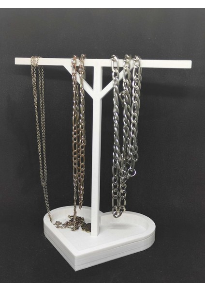 Kalpli Takı Standı - Takı Askılığı - Beyaz Şık Tasarım Takı Standı fiyatları