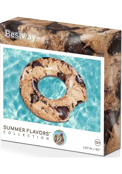 Kahverengi Kurabiye Simit 107 Cm, Lezzetli ve Büyük Atıştırmalık Keyfi indirimleri