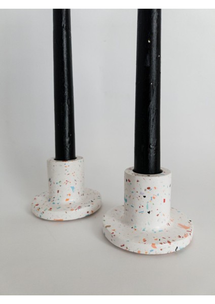 Renkli Dekoratif Beton Şamdan Seti, Evinize Şıklık Katacak Tasarım Ürünü fiyatları