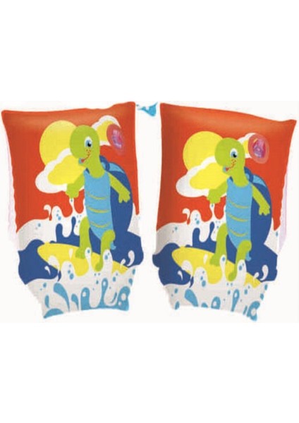 Kaplumbağa Desenli Kolluk, 23X15 Cm, Eğlenceli ve Renkli Tasarım