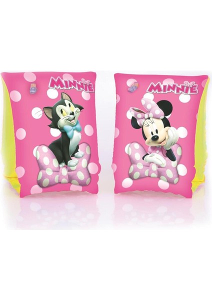 Minnie Mouse Kolluk 25X15CM, Çocuklar Için Eğlenceli ve Güvenli Yüzme Aksesuarı