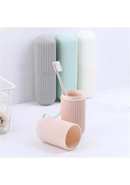 Çok Renkli Seyahat Plastik Set: Fırça, Diş Fırçası, Gözlük, Kalemlik ve Saklama Kabı modelleri