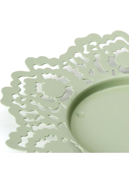 Açık Yeşil 18CM Mum Tabağı, Şık ve Modern Ev Dekoru Için Ideal Seçim fırsatları