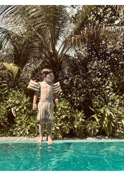 Çocuklar Için Renkli Şişme Yüzme Kolluğu 2-6 Yaş fiyatları