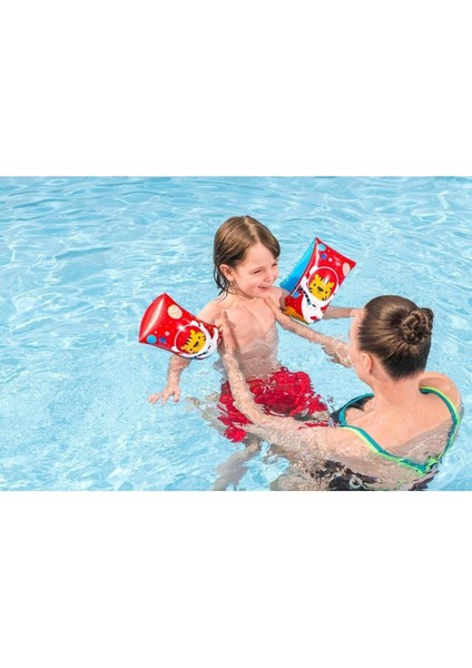 Çocuklar Için Renkli Şişme Kolluk 30X15 cm 5-12 Yaş fırsatları