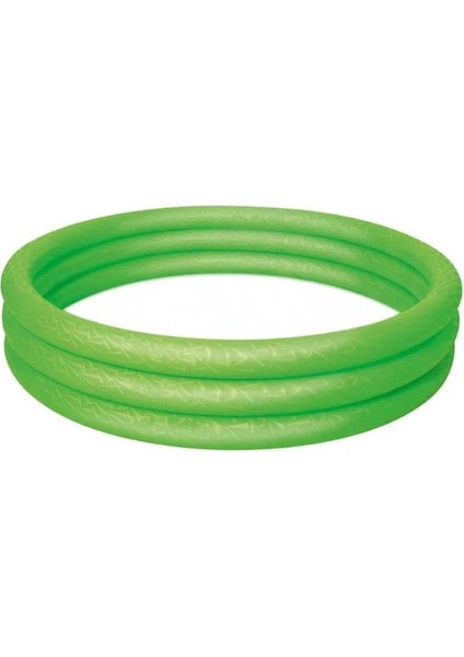 3 Halkalı Renkli Şişme Çocuk Havuzu 102X25 Cm, Eğlenceli ve Kullanışlı Çocuk Havuzu modelleri