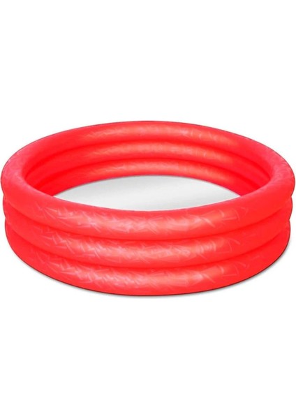 3 Halkalı Renkli Şişme Çocuk Havuzu 102X25 Cm, Eğlenceli ve Kullanışlı Çocuk Havuzu fırsatları