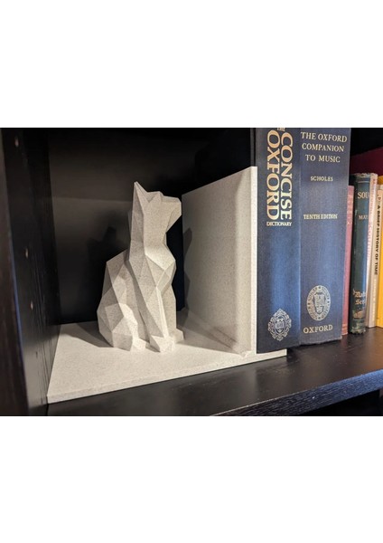 Kedi Desenli Kitap Tutucu – Sevimli Tasarım, Düzenli Kitaplık