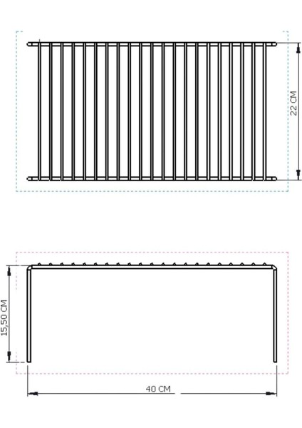 Şık 2'li Mutfak Seti, Dolap Düzenleyici ve 10'lu Bardaklık, Paslanmaz Metal fırsatları