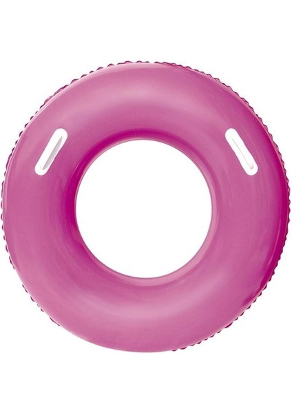 Pembe Şişme Deniz Simidi, Renkli ve Eğlenceli Yazlık Güvenli Hobi