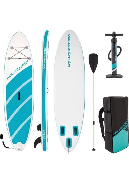 68241 Sup Surf Tahtası Mavi, ve Eğlenceli Su Sporları Ekipmanı