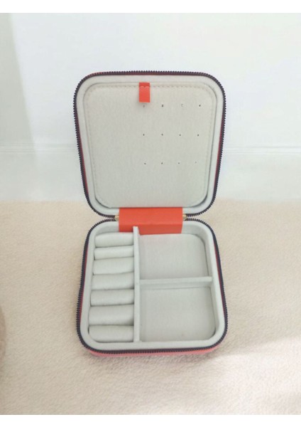 Orta Boy Takı Saklama Kutusu, Seyahat İçin Deri ve Ahşap Tasarım modelleri