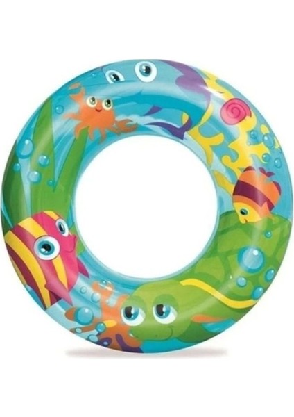 Renkli Desenli Simit 56 Cm, Şık ve Modern Tasarım, Ev ve Ofis Dekoru Için Müthiş Seçim