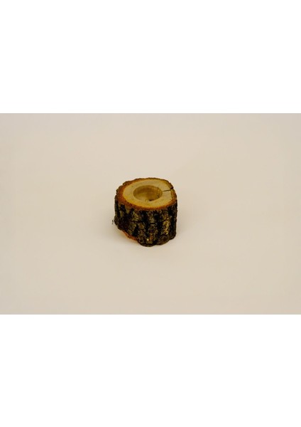 Doğal Ağaç ve Kütük Mumluk, Şık ve Sıcak Atmosfer Için Ideal Seçim indirimleri