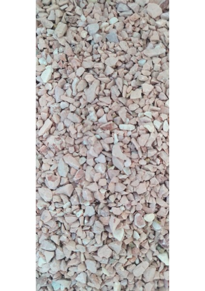 Pembe Turuncu Renk Dere Deniz Çakılı 5 kg (0,5cm-0,9cm) Bahçe Peyzaj Saksı Teraryum Akvaryum Kumu fırsatları