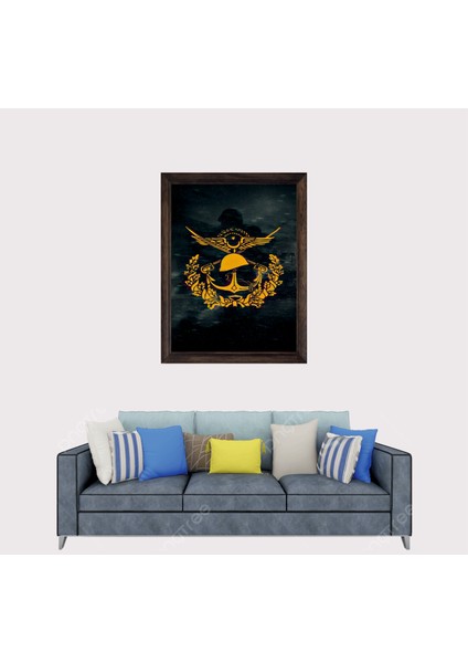 Tsk Türk Silahlı Kuvvetleri Çerçeveli Duvar Tablosu 20X30 cm fiyatları