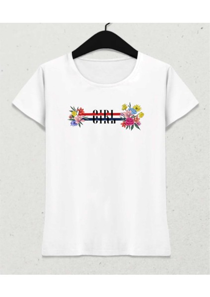 Bold Blooming – Summer Vibe T-Shirt Beyaz