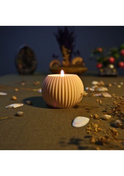 Modern Pudra Pembe Tealight Mumluk Seti, Şık ve Dekoratif Ev Aksesuarı fırsatları
